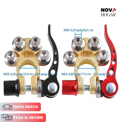 EasyVolt™ Terminal De Batería Multiconexión para Carro
