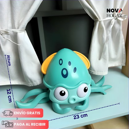 SquidZoom™ Calamar Luminoso Musical Interactivo