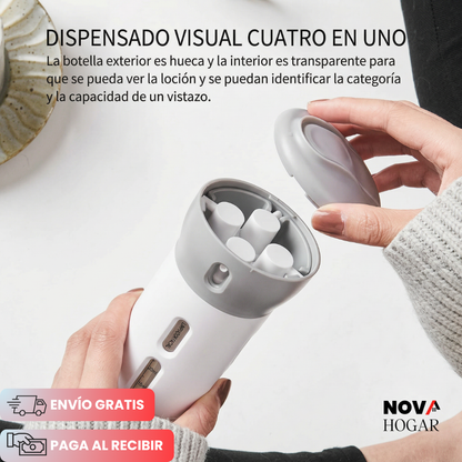 QuadPack™ Organizador Portátil De Líquidos par Viajes