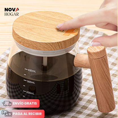 CafeFusion™ Taza Eléctrica con Mezclador Automática para tus Bebidas