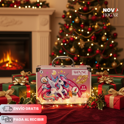 MagicGlam™ Maletín de Maquillaje Mágico para Niñas