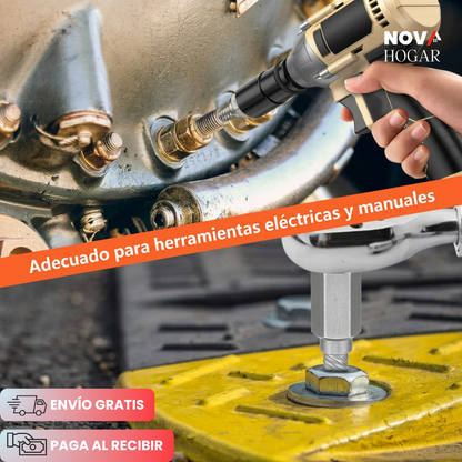IronBite™ Juego Extractor Tornillos Dañados de 25 Piezas