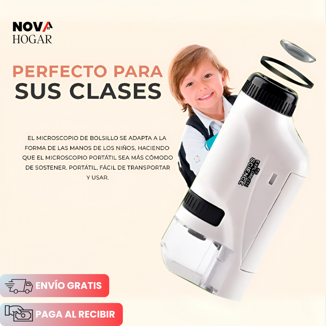 MicroQuest™  Microscopio Portátil para Niños