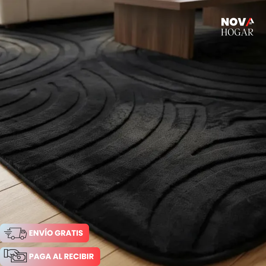 SoftTurk™ Alfombra Turca Moderna de Lujo 1.5x2m