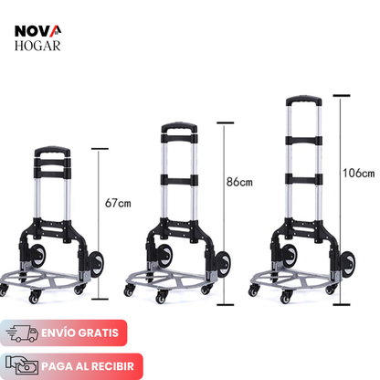 GripHauler™ Carretilla Plegable Ultra Resistente