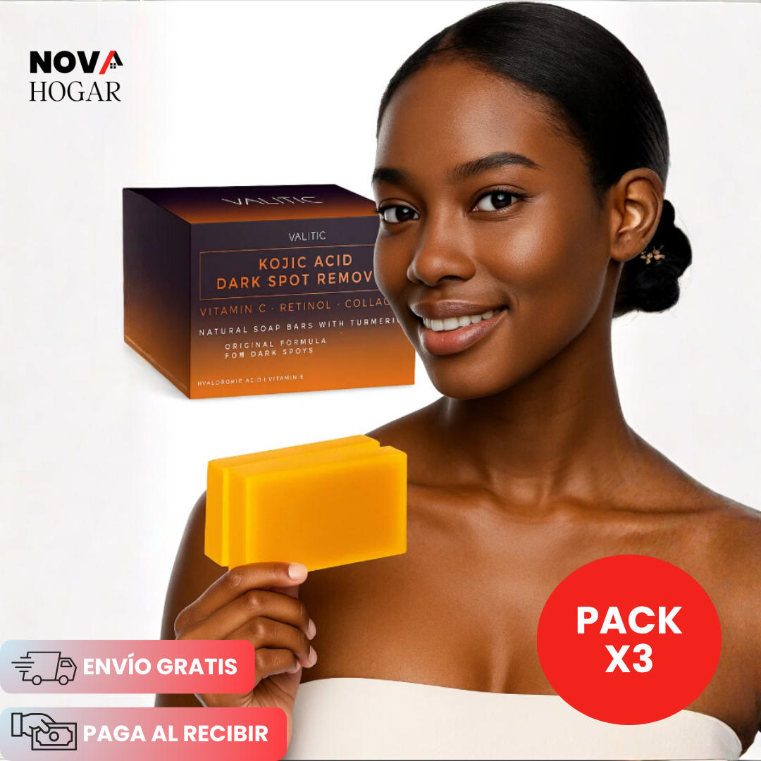 Pack X3 SkinHarmony™ Jabón Unificador De Tono Con Cúrcuma