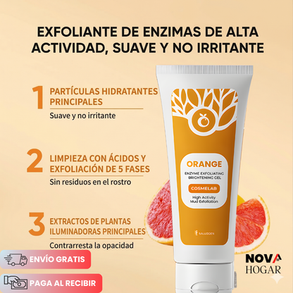 OrangeExfol™ Gel de Naranja Exfoliante y Renovador