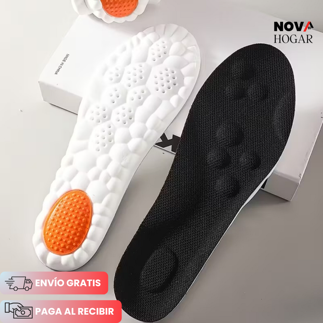 ErgoStep™ Plantillas Ortopédicas con Tecnología 4D Cloud
