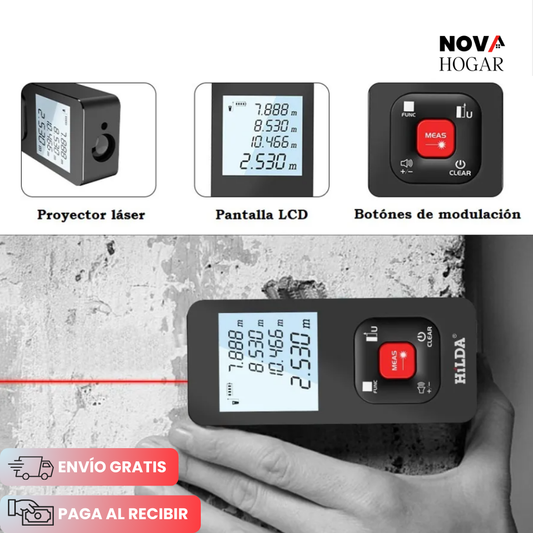 Hílda® 120M Medidor Láser de Alta Precisión