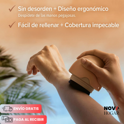 SunRoller™ Aplicador de Protector Solar Portátil