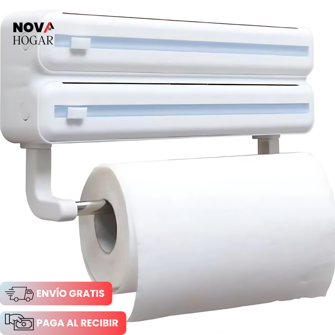 TidyWrap™ Dispensador de papel Multifuncional 3 en 1
