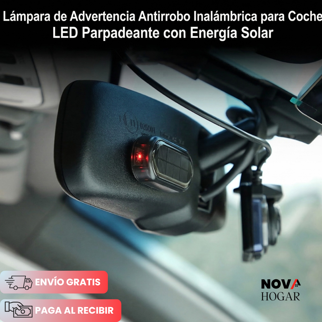 2x1 OmniSafe™ Luz Disuasiva Antirrobo para Autos