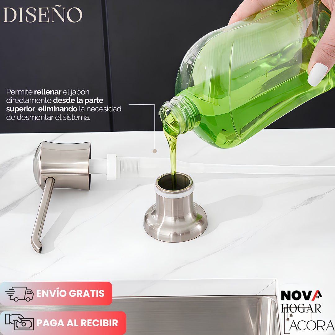 EasyFlow™ Dispensador de Jabón Empotrable de Lujo