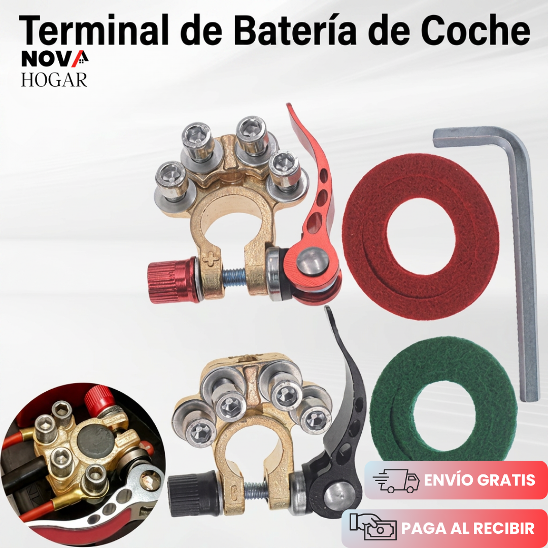 EasyVolt™ Terminal De Batería Multiconexión para Carro