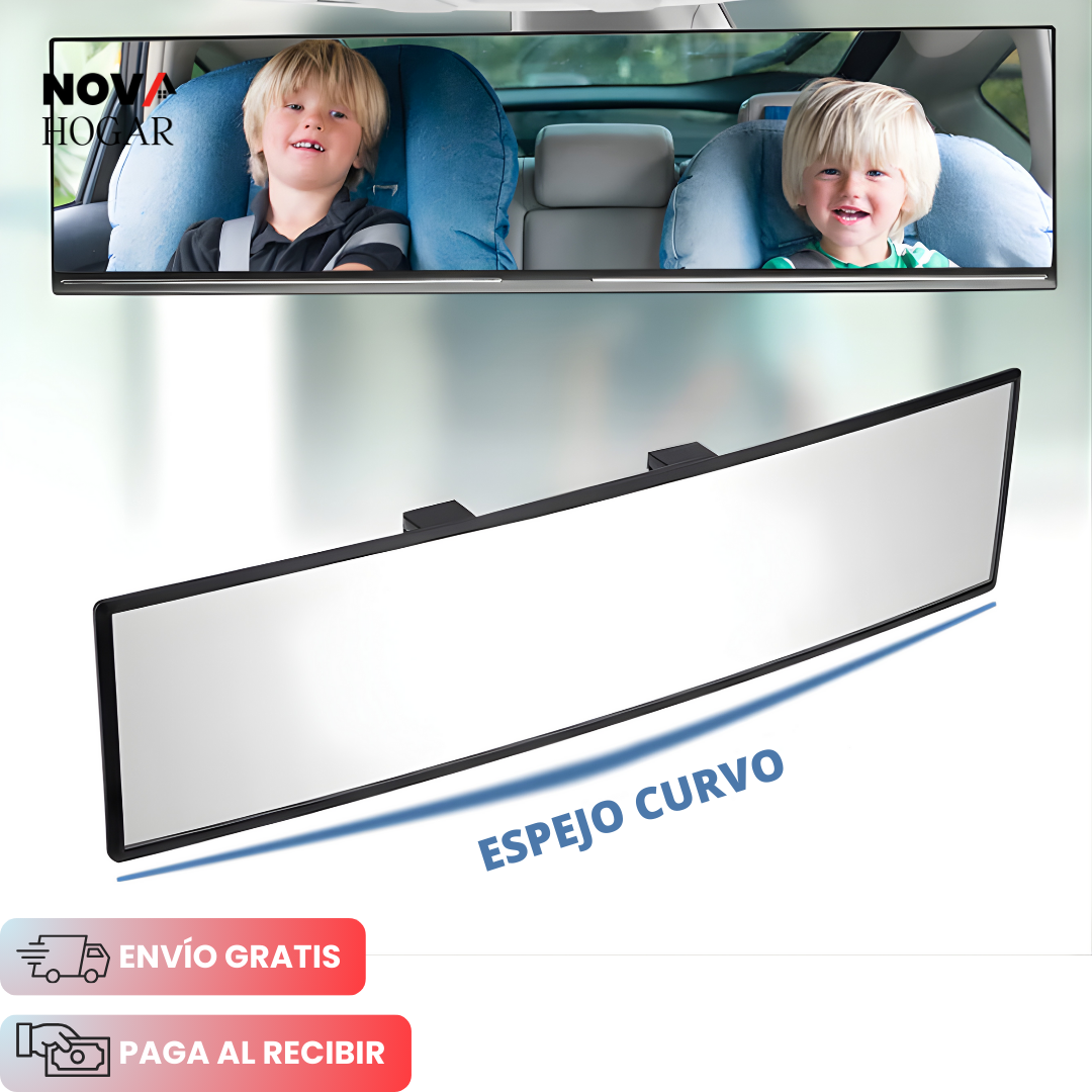 CrystalRear™ Espejo Retrovisor Gran Angular