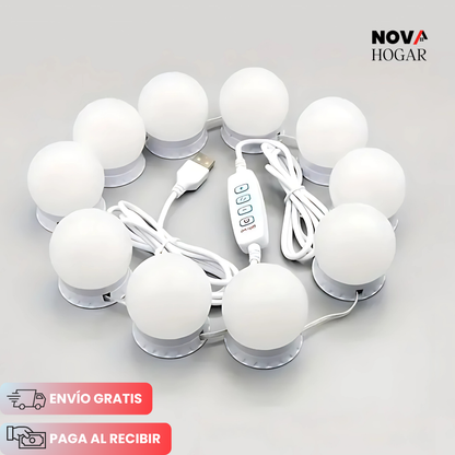GlamAura™ Luces LED para Espejo de Maquillaje