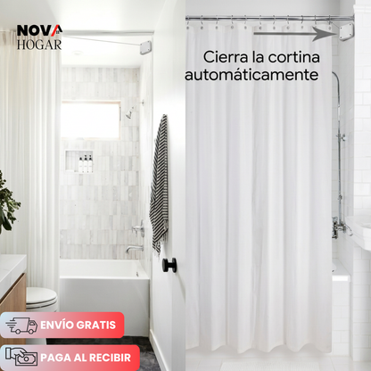 EasyBath™ Cerrador Automático para Cortinas de Baño