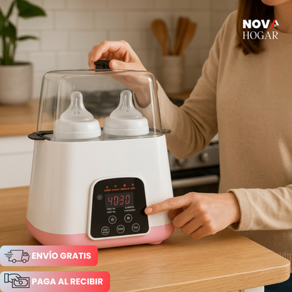 NightEase™ Calentador y Esterilizador Inteligente para Biberones