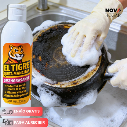 3x1 El Tigre™ Desengrasante Multiusos Quita Manchas