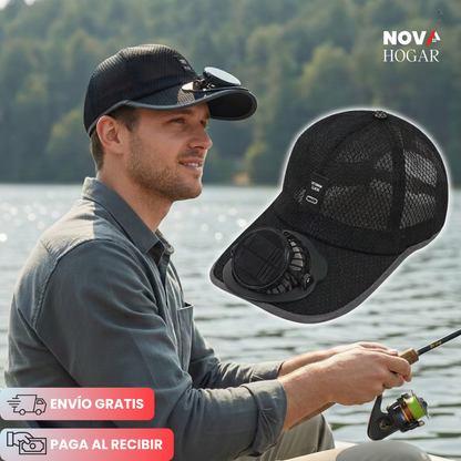 CoolCap™ Gorra Con Ventilador Solar Integrado
