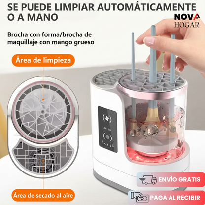 SmartBrush™ Lavadora Inteligente 3 en 1 para Brochas