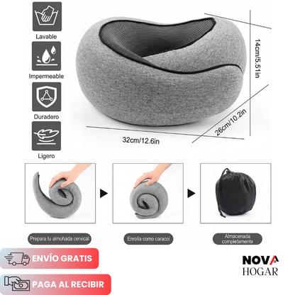 NexRest™ Nueva Almohada Cervical de Espuma Viscoelástica