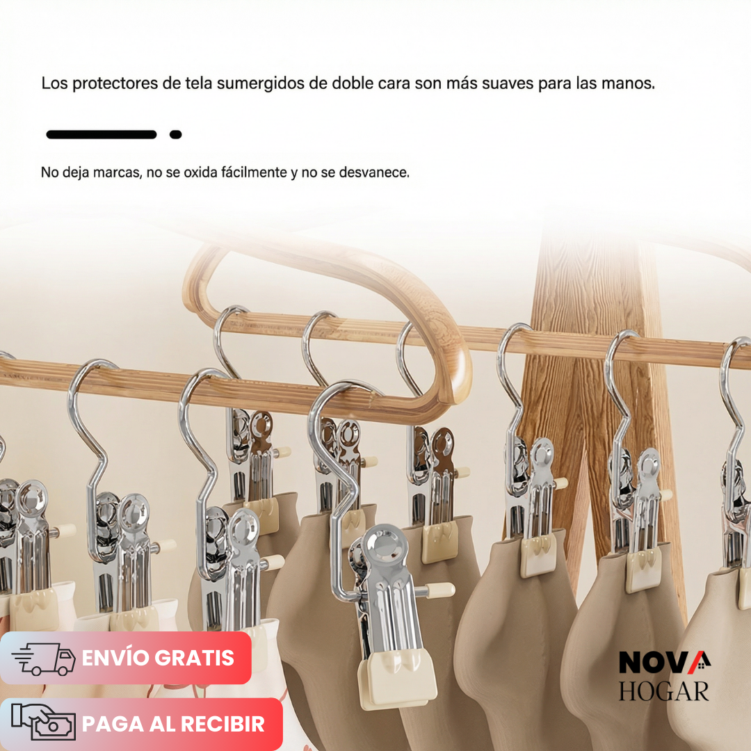 SlimGrip™ Pack x20 Perchero Invisible para Closet