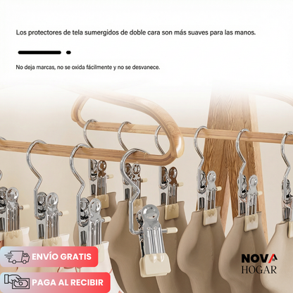 SlimGrip™ Pack x20 Perchero Invisible para Closet