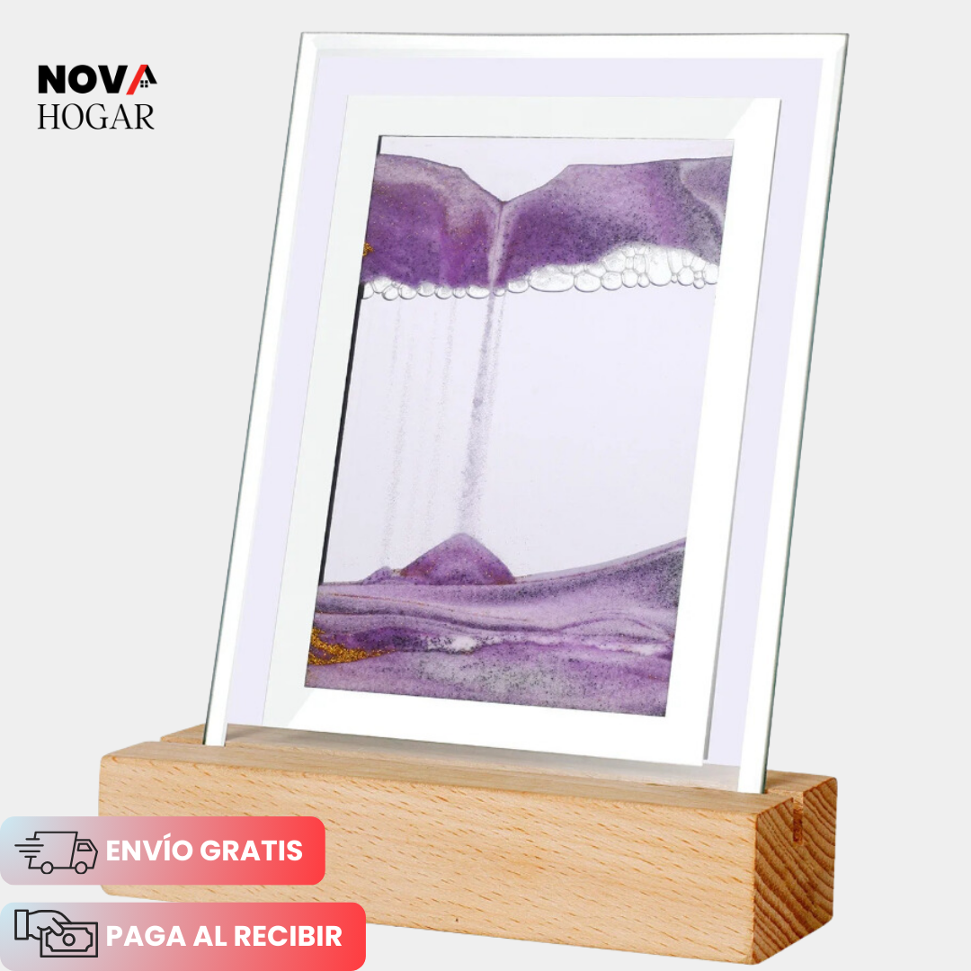 SereniSand™ Lámpara Relajante de Arena Interactiva