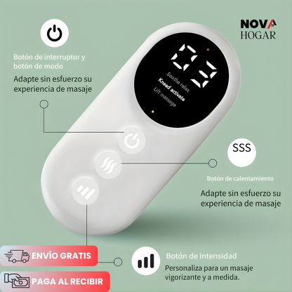 CalfCalm™ Masajeador Térmico Inalámbrico para Alivio de Piernas