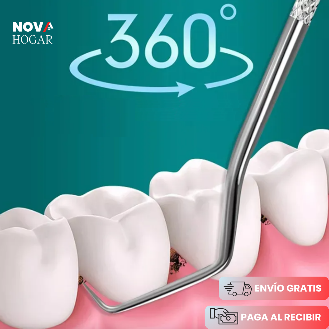 2x1 OralGuard™ Set de Higiene Bucal de Acero Inoxidable