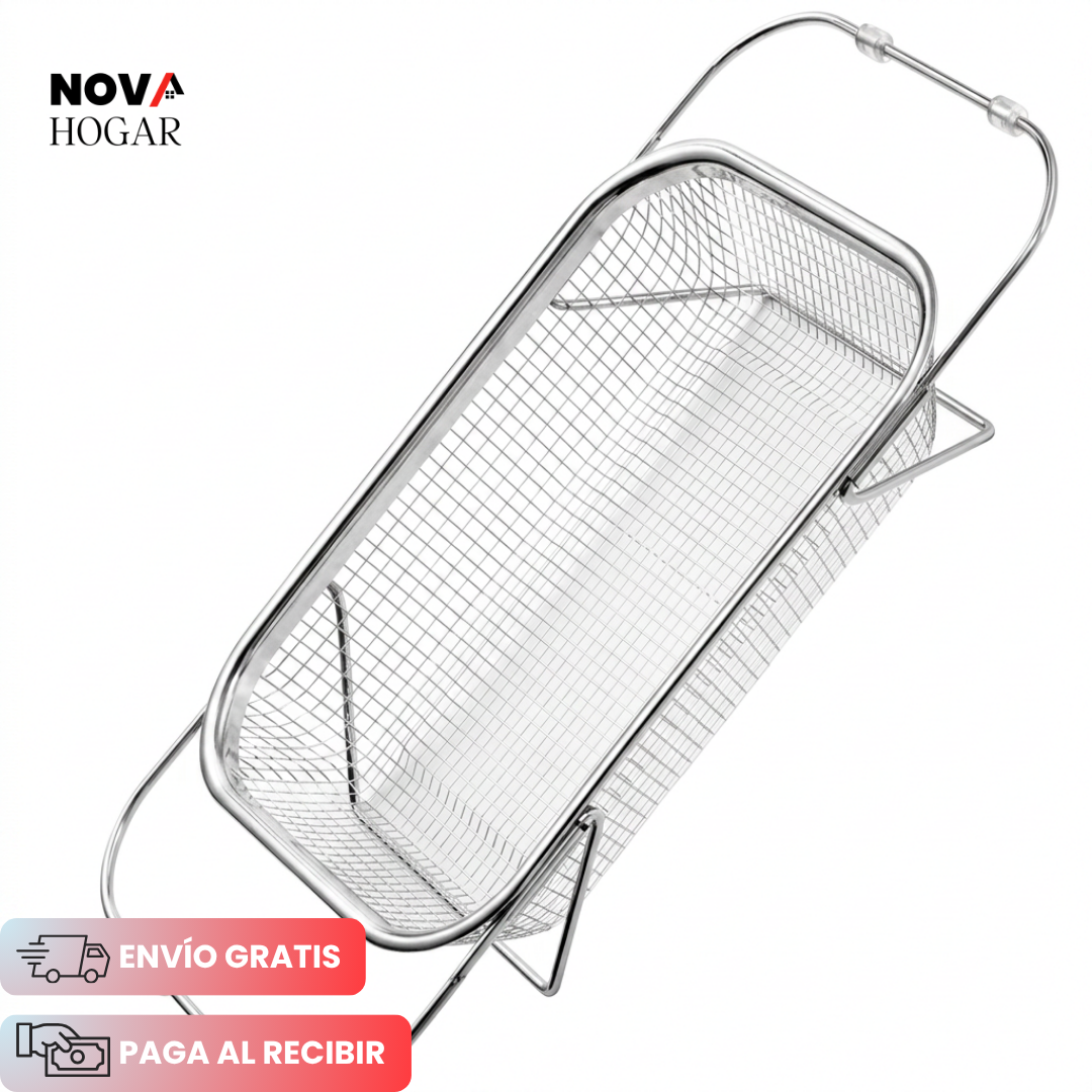 2x1 SteelStretch™ Escurridor Expandible De Acero