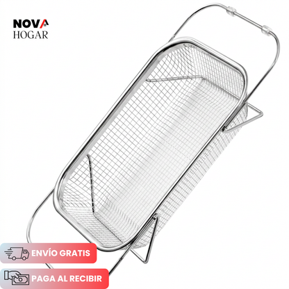2x1 SteelStretch™ Escurridor Expandible De Acero