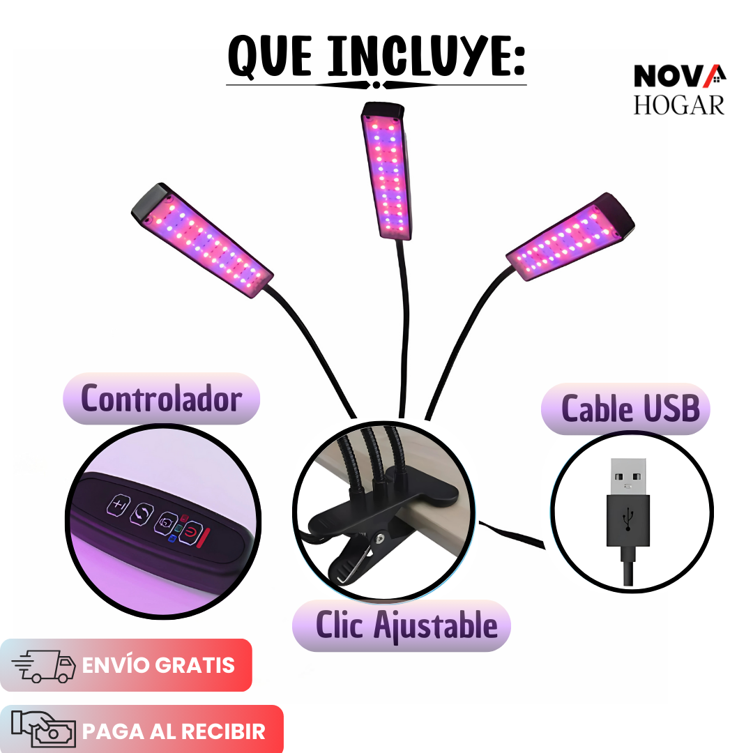 GreenBeam™ Lámpara LED para Cultivo en Interiores