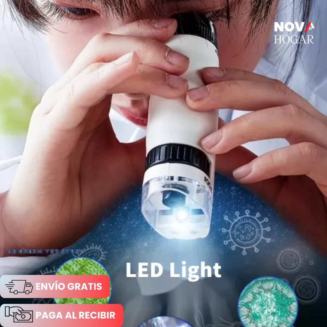 MicroQuest™  Microscopio Portátil para Niños
