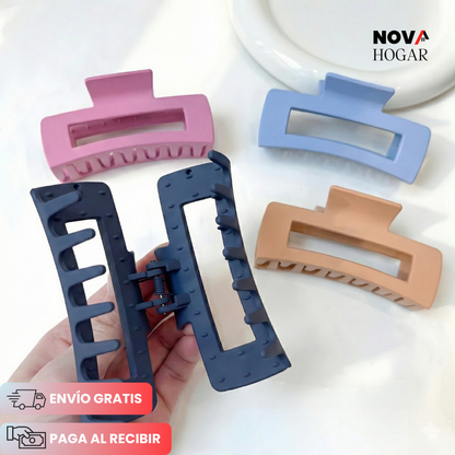 Set x4 EverClaw™ Ganchos Flexibles y Duraderos para Cabello