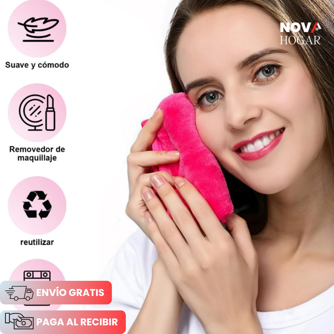 Pack x3 PureTowel™ Toalla Desmaquillante Reutilizable