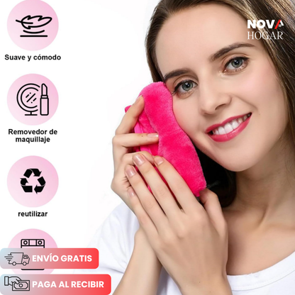 Pack x3 PureTowel™ Toalla Desmaquillante Reutilizable
