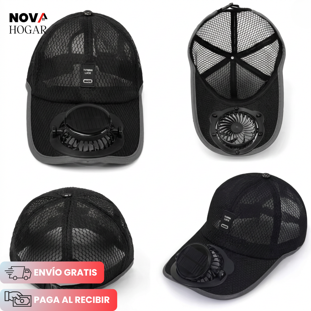 CoolCap™ Gorra Con Ventilador Solar Integrado