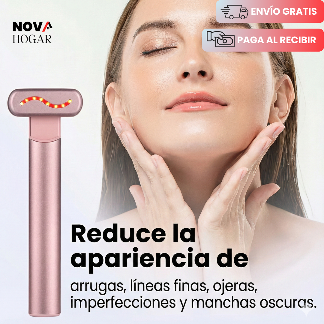 DermaWand™ Masajeador Facial De Luz Roja