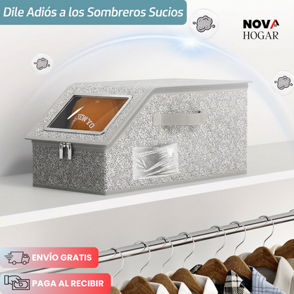HatStorage™ Caja Protectora Para Gorras Ordenadas