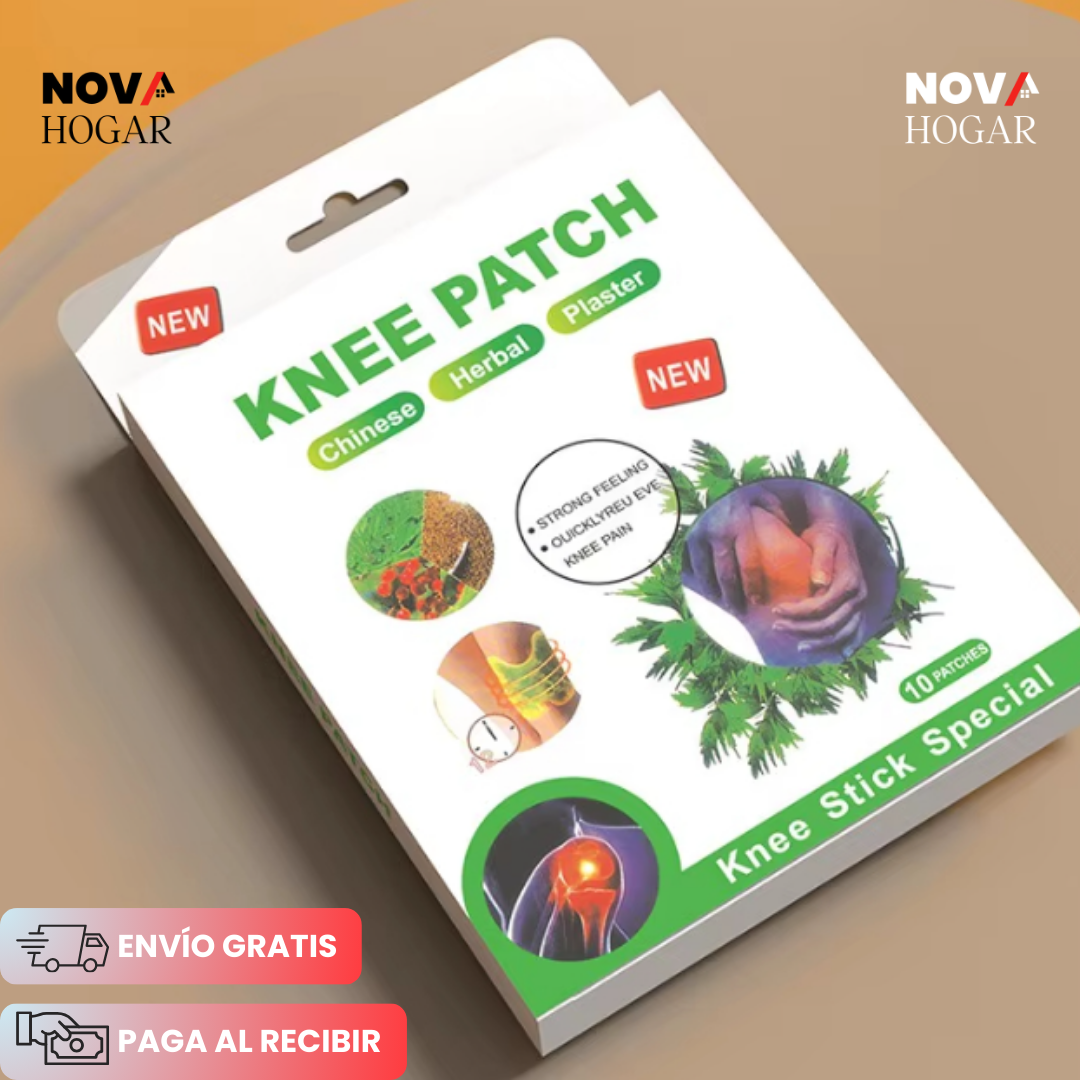 Pack x24 HerbPatch™ Parches Naturales para el Dolor de Rodilla