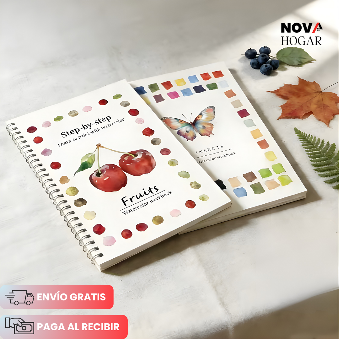 ArtPocket™ Cuaderno de Pintura en Acuarela