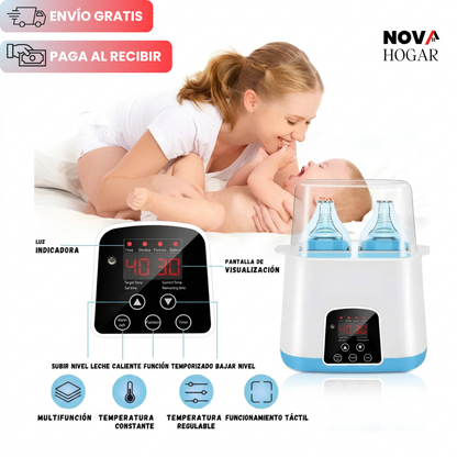 NightEase™ Calentador y Esterilizador Inteligente para Biberones