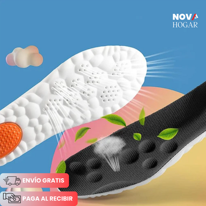 ErgoStep™ Plantillas Ortopédicas con Tecnología 4D Cloud