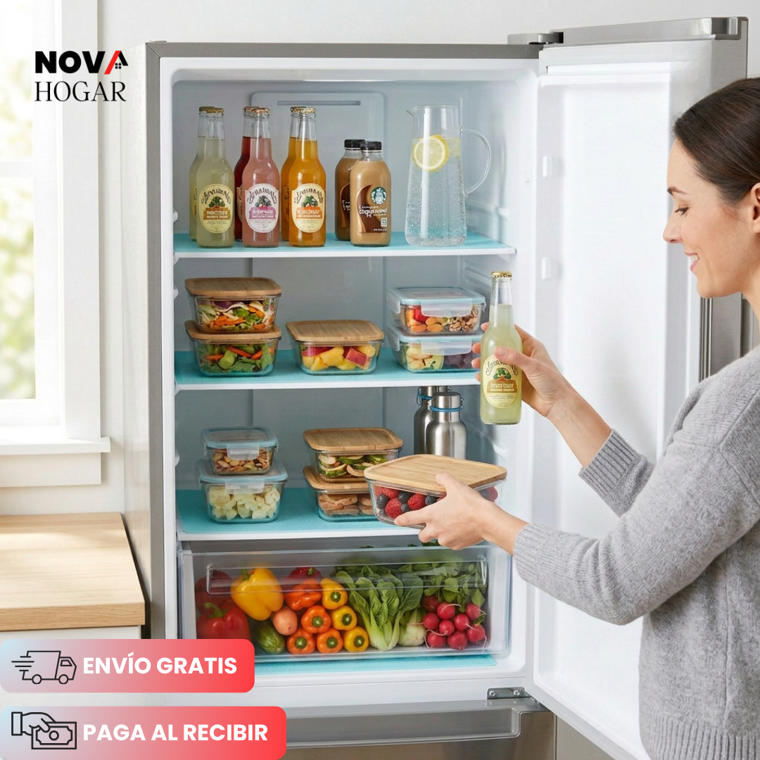 TapFresh™ Set x6 Tapetes Protector para Refrigerador