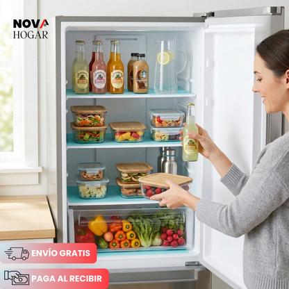 TapFresh™ Set x6 Tapetes Protector para Refrigerador