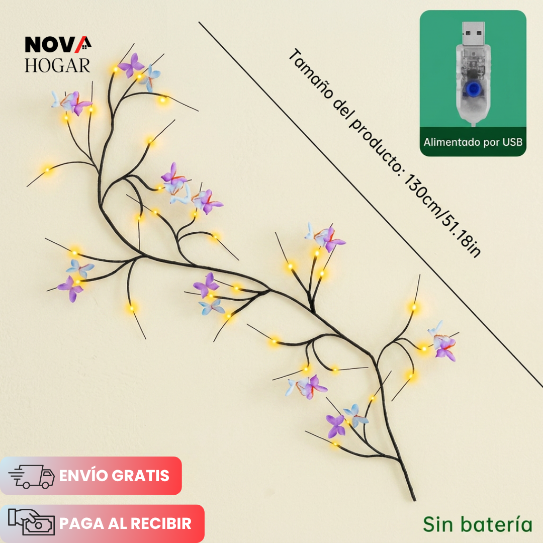 MagicSakura™ Hermosas Flores De Cerezo Iluminadas
