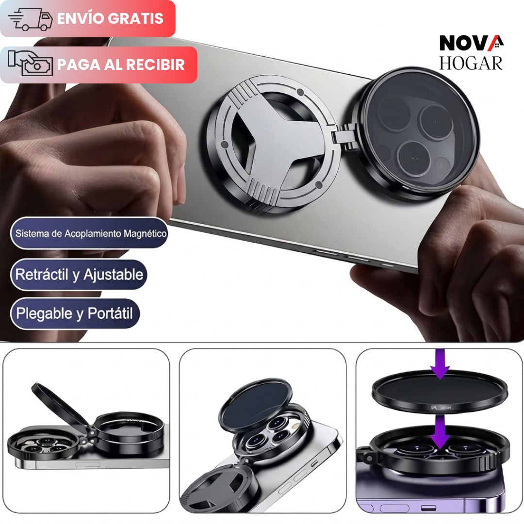 MagLens™ Filtro Polarizador Magnético de 52mm para Teléfono