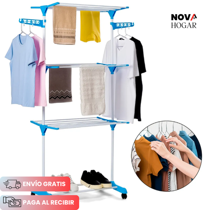 BreezeTower™ Tendedero Vertical de 4 Niveles